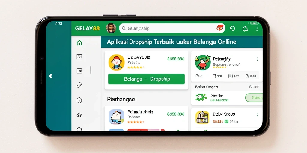 Screenshot utama GELAY88 menampilkan antarmuka pengguna yang sederhana dan fungsional.