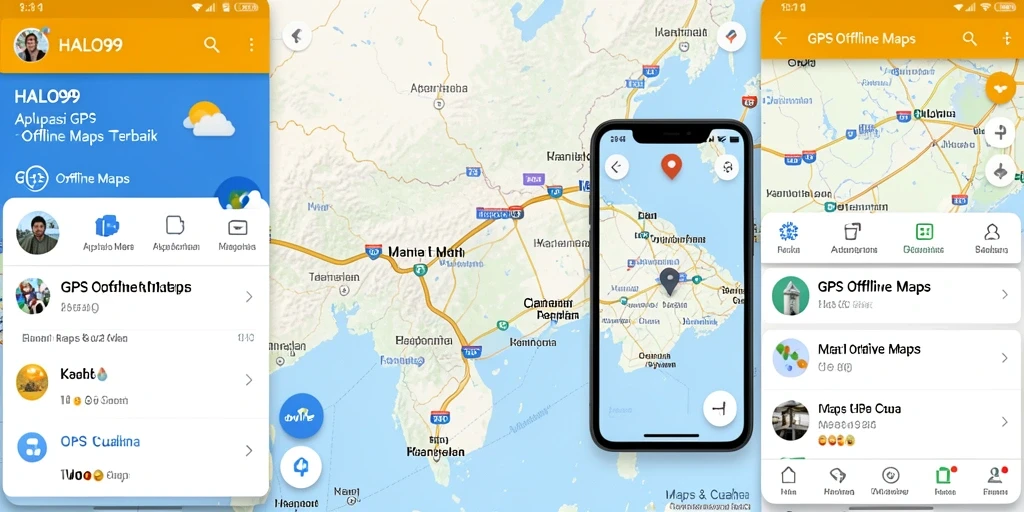 Antarmuka aplikasi HALO99 yang informatif dan mudah digunakan.