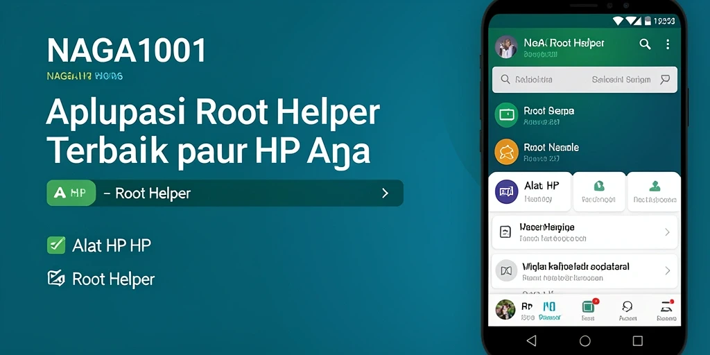 Tampilan utama NAGA1001 yang user-friendly dan fungsional.