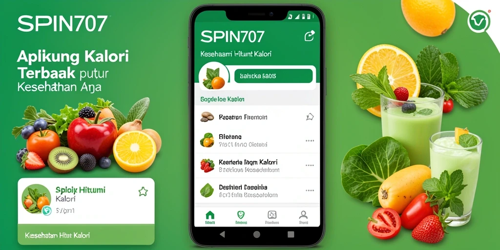 Tampilan antarmuka aplikasi SPIN707 yang memudahkan menghitung kalori.