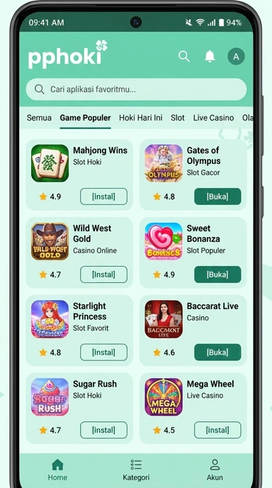 Aplikasi Populer & Kanal Uji di pphoki — Akses Terbaik untuk Anda