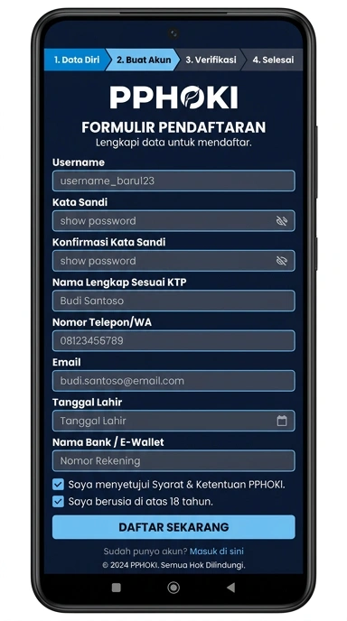 Panduan Mudah Registrasi Akun pphoki